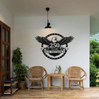 250 Years of Freedom Patriotic Metal Art - Image 2
