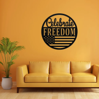4th of July Freedom Day Metal Wall Art - Image 2
