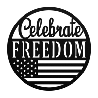 4th of July Freedom Day Metal Wall Art