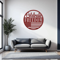 4th of July Freedom Day Metal Wall Art - Image 5