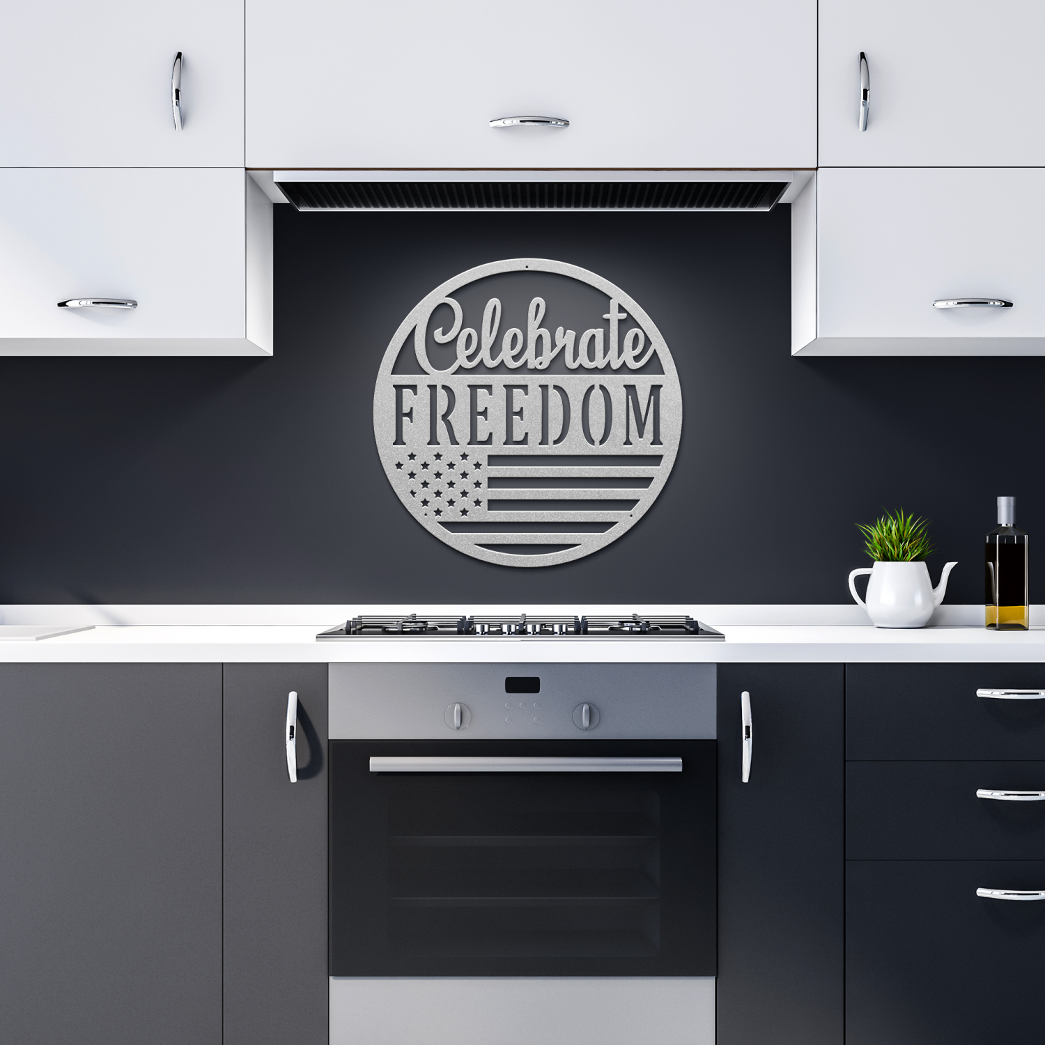 4th of July Freedom Day Metal Wall Art - Image 10