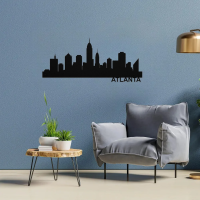 ATLANTA Skyline - Metal Wall Art - Image 3