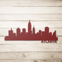 ATLANTA Skyline - Metal Wall Art - Image 5