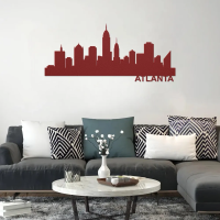 ATLANTA Skyline - Metal Wall Art - Image 5