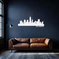 ATLANTA Skyline - Metal Wall Art - Image 7
