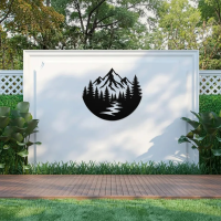 Adventure Mountain View Metal Art - Image 2