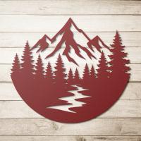 Adventure Mountain View Metal Art - Image 5