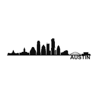 Austin Skyline - Metal Wall Art