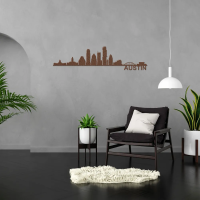 Austin Skyline - Metal Wall Art - Image 4