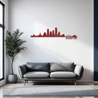 Austin Skyline - Metal Wall Art - Image 5