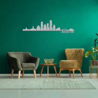 Austin Skyline - Metal Wall Art - Image 6