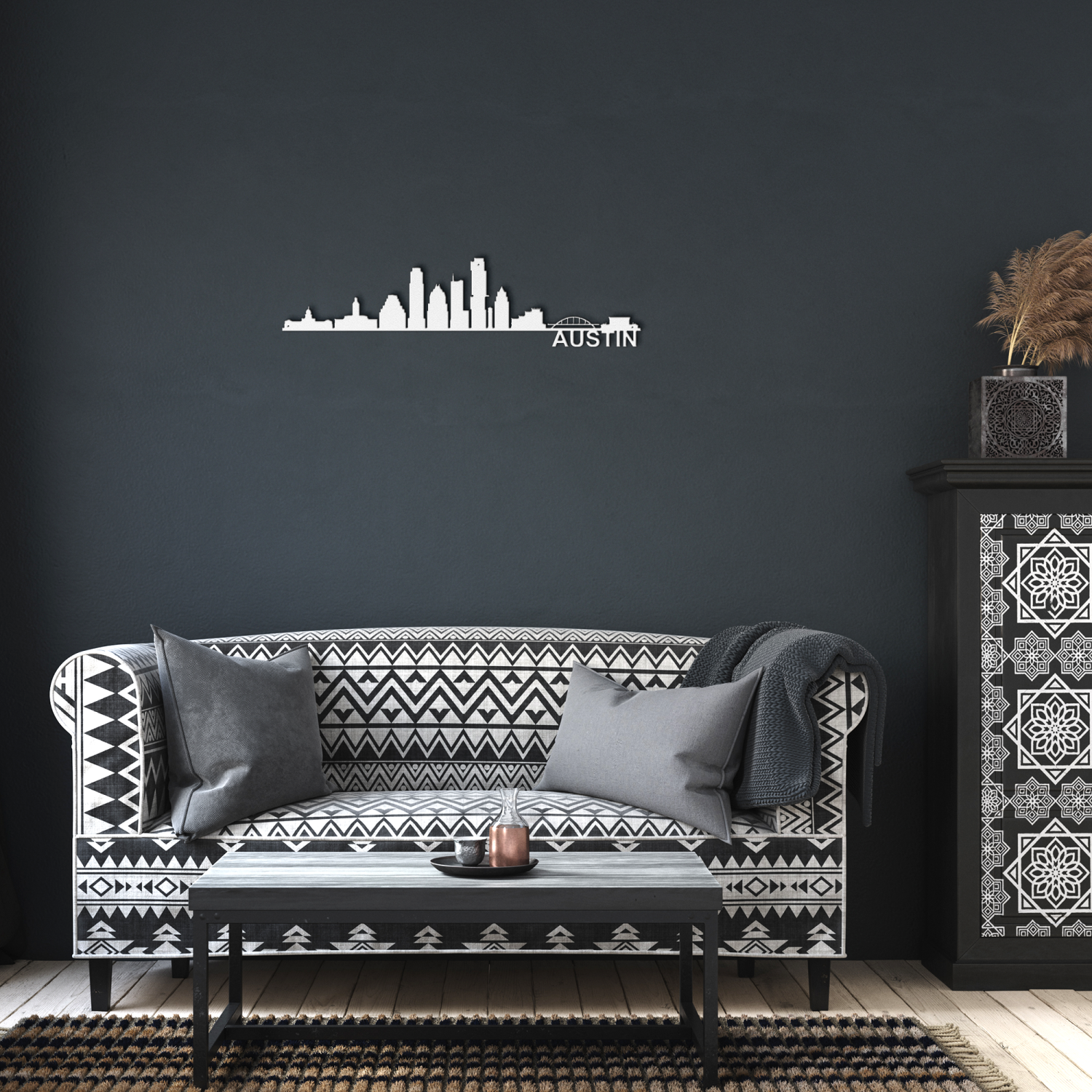 Austin Skyline - Metal Wall Art - Image 6