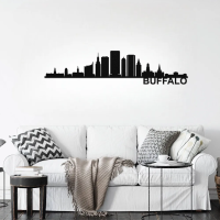 BUFFALO Skyline - Metal Wall Art