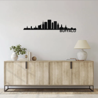 BUFFALO Skyline - Metal Wall Art - Image 3