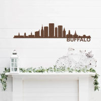 BUFFALO Skyline - Metal Wall Art - Image 4