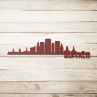 BUFFALO Skyline - Metal Wall Art - Image 5