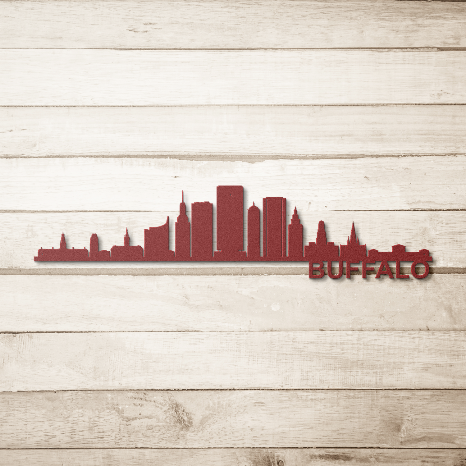 BUFFALO Skyline - Metal Wall Art - Image 5