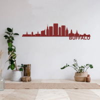 BUFFALO Skyline - Metal Wall Art - Image 5