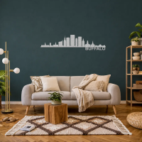 BUFFALO Skyline - Metal Wall Art - Image 6