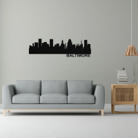Baltimore Skyline - Metal Wall Art - Image 3