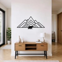 Bear Mountain Metal Wall Art - Image 2