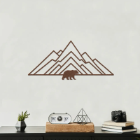 Bear Mountain Metal Wall Art - Image 4