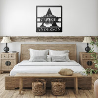 Bespoke Couples Name and Last NameWall Art - Image 3