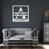 Bespoke Couples Name and Last NameWall Art - Image 6
