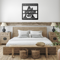 Bespoke Family Name Metal Wall Art - Image 3