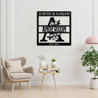 Bespoke Family Name Metal Wall Art - Image 8