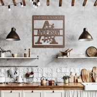 Bespoke Family Name Metal Wall Art - Image 7