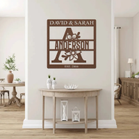 Bespoke Family Name Metal Wall Art - Image 7