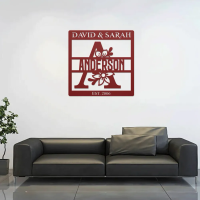 Bespoke Family Name Metal Wall Art - Image 6