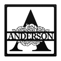 Bespoke Last Name Metal Wall Art