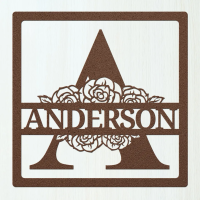 Bespoke Last Name Metal Wall Art - Image 2