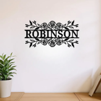 Bespoke Outdoor family Name Metal Wall Art - Image 8