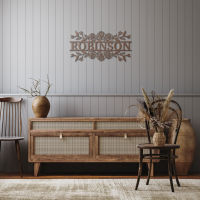 Bespoke Outdoor family Name Metal Wall Art - Image 8