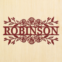 Bespoke Outdoor family Name Metal Wall Art - Image 3