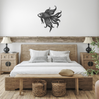 Betta Fish Metal Wall Art - Image 3