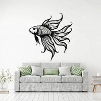 Betta Fish Metal Wall Art - Image 2