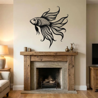 Betta Fish Metal Wall Art - Image 3