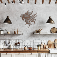 Betta Fish Metal Wall Art - Image 7