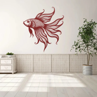 Betta Fish Metal Wall Art - Image 5