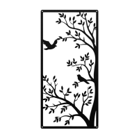Birds in Tree Framed Wall Art