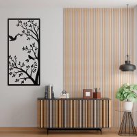 Birds in Tree Framed Wall Art