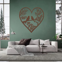 Birds on Branch Heart Framed Wall Art - Image 4