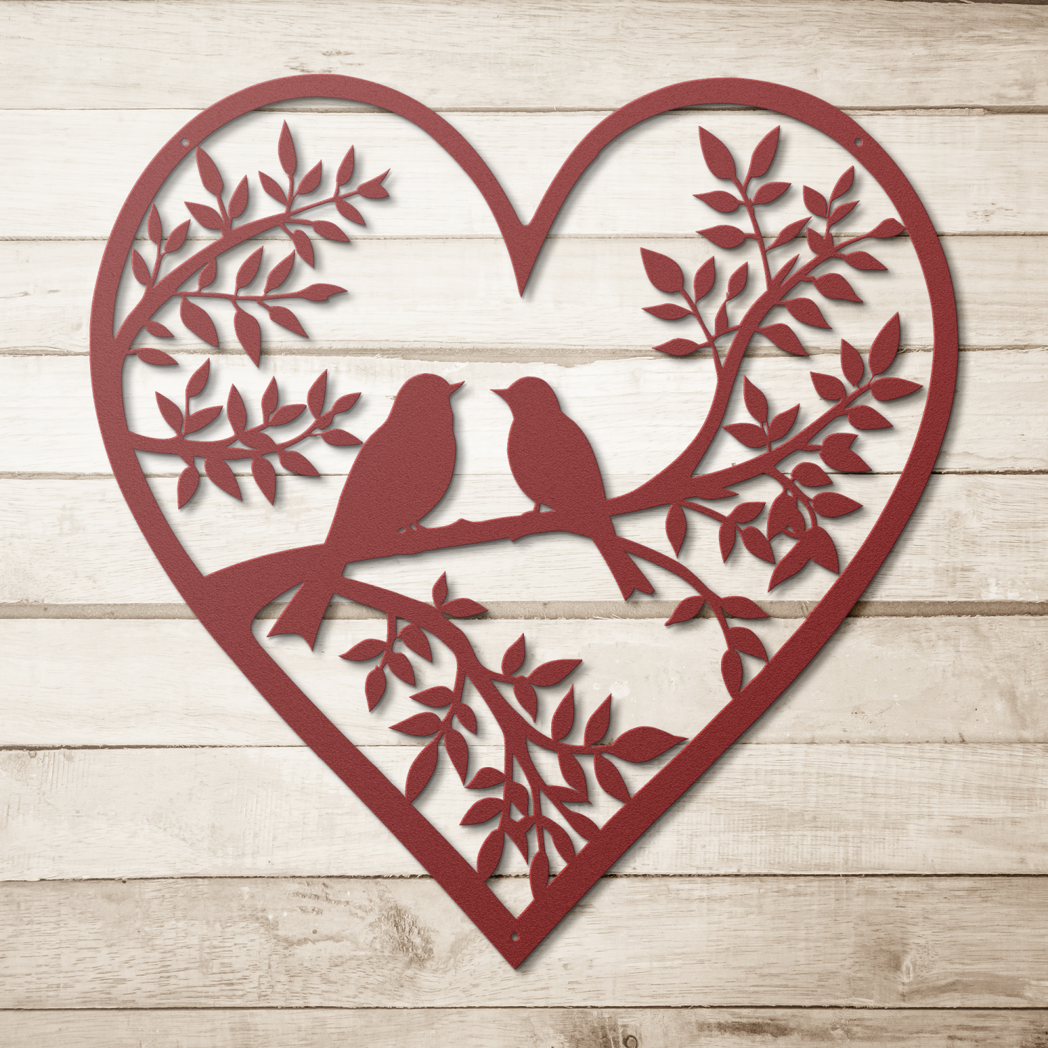 Birds on Branch Heart Framed Wall Art - Image 5