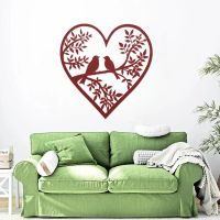 Birds on Branch Heart Framed Wall Art - Image 5