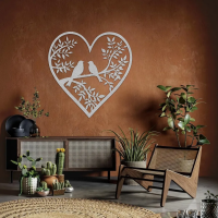 Birds on Branch Heart Framed Wall Art - Image 6