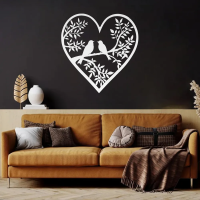 Birds on Branch Heart Framed Wall Art - Image 7